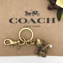 COACH ★大人気★ クリーチャー キトゥン バッグ チャーム メタル キャット 子猫 新品_画像2