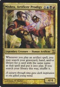 MTG 工匠の神童、ミシュラ レア マジック:ザ・ギャザリング 時のらせん TSP-EN243 同梱可 ※英語版