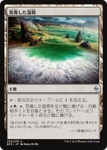 マジック・ザ・ギャザリング 荒廃した湿原 / 戦乱のゼンディンガー 日本語版 シングルカード