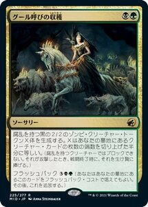 MTG マジック：ザ・ギャザリング グール呼びの収穫 レア イニストラード：真夜中の狩り MID-225 日本語版 ソーサリー 多色