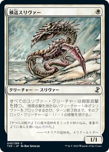 MTG マジック：ザ・ギャザリング 横這スリヴァー コモン 時のらせんリマスター TSR-043 日本語版 クリーチャー 白