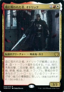 MTG 血に呪われた者、オドリック フォイル マジック:ザ・ギャザリング イニストラード：真紅の契り VOW-243 日本語版