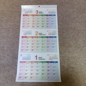 ヤフオク カレンダー3ヶ月 カレンダー の中古品 新品 未使用品一覧
