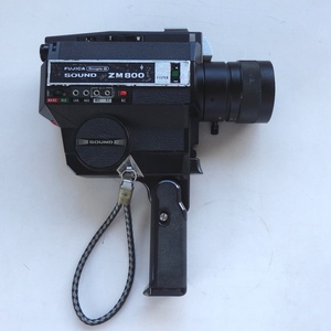 古い 8ミリ カメラ FUJICA SINGLE 8 SOUND ZM800 EBC FUJINON Z 1:1.8/8-64 ジャンク