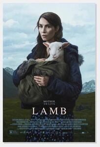 送料無料 新品未掲示 映画 LAMB ジークレーポスター 世界限定360部 A24公式ライセンス 検)MONDO アートポスター シルクスクリーンポスター