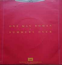 ☆SHEENA EASTON/ONE MAN WOMAN'1980UK EMI 7INCH_画像2