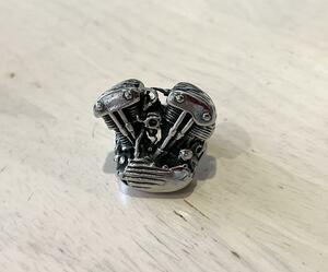  american bike engine motif. ring Harley, american liking .* size 16 number 