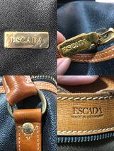 ESCADA エスカーダ　ボストンバッグ（縦約20㎝、横約36㎝、マチ約20㎝）(100サイズ)_画像6