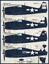 ファーボール F/D&S-7205 1/72 カラー＆マーキング of F6F-5 ヘルキャット パート2_画像4