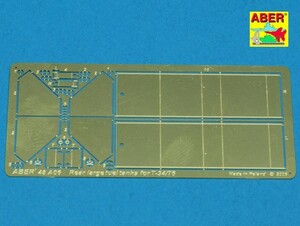 アベール 48A06 1/48 T34/76戦車用後部大型角型燃料タンク