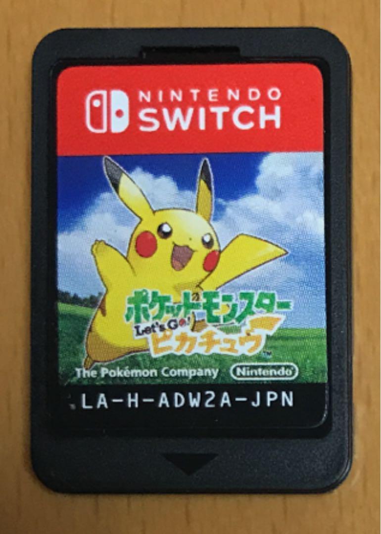 動作良好】Nintendo Switch ポケットモンスター Let's Go! ピカチュウ
