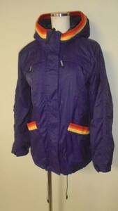 ROSE BUD Rose Bud nylon jacket Parker reverse side f lease England made PERTEX