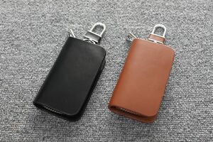 スマートキーケース type1 キーレス インテリジェントキー 本革風 トヨタ ホンダ スズキ ダイハツ ブラック ブラウン 黒 茶 プレゼント 車