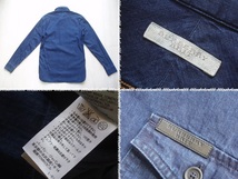 美品/完売 BURBERRY BRIT “DENIM SHIRT” デニムシャツ S バーバリーブリット_画像3