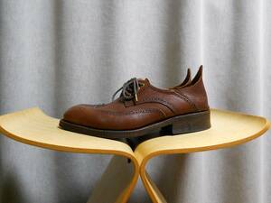  foot The Coach .- leather shoes Wing chip 7