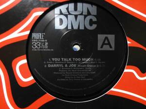 【同盤2枚入り】run dmc/you talk too much