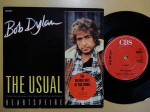 Bob Dylan-The Usual★英 Orig.美品 7”/マト1