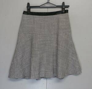 14265　◆　BOSCH：ボッシュ　 シルク混 　裏地付き 上品 スカート　 サイズ36