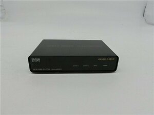 中古品　【サンワサプライ】（VGA-UHDSP2）HDMI分配器　本体のみ　　ジャンク品 　　動作不明　　送料無料