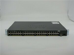 中古　動作確認済み　Cisco Catalyst 2960-X Series★WS-C2960X-48TD-L　送料無料