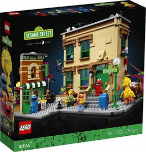 レゴ (LEGO) アイデア セサミストリート 123番地 21324