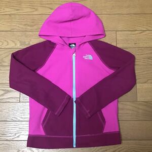 THE NORTH FACE GURL’S FULL ZIP HOOD JACKET size-6(XS) 中古 送料無料 NCNR