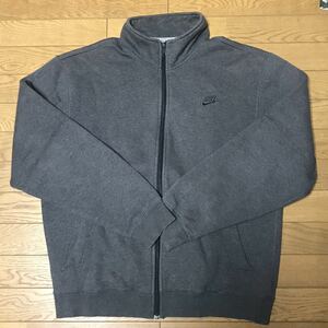 NIKE MEN’S FULL ZIP JACKET (裏起毛) size-L(着丈72身幅67) 中古 NCNR