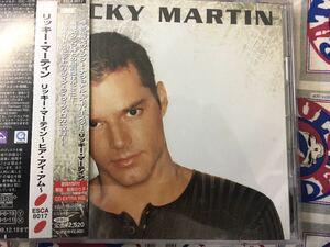 Ricky Martin★中古CD国内盤帯付「リッキー・マーティン～ヒア・アイ・アム」