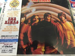 The Kinks★中古CD国内盤帯付「ザ・キンクス～ヴィレッジ・グリーン+13」