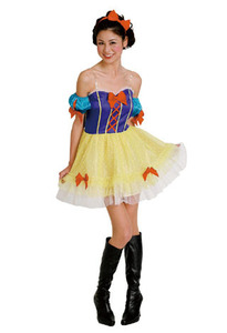 アップルガール レディース 白雪姫 コスプレ コスチューム 衣装 仮装 ハロウィン パーティー イベント