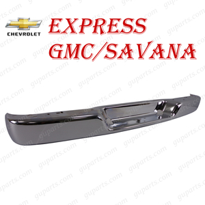 シボレー エクスプレス GMC サバナ 1996～2014 クローム メッキ リア バンパー 15733283