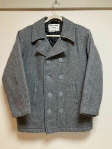 アメリカ製 Pコート U.S. NZA 666T PEA COAT MADE IN USAメンズ アウター コートサイズM グレー