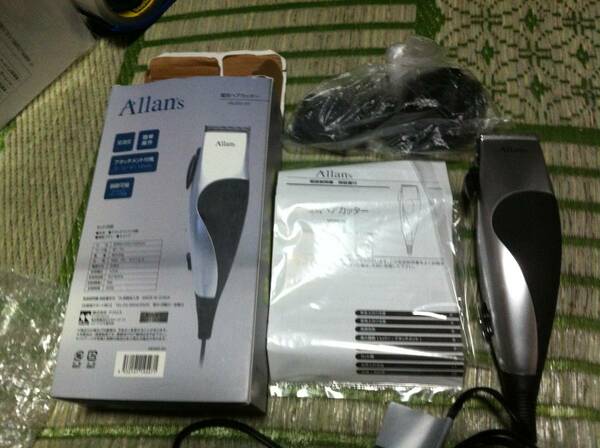 Allans 電気ヘアカッター MEBM-45