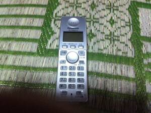  Panasonic extension cordless handset silver KX-FKN524-S junk 