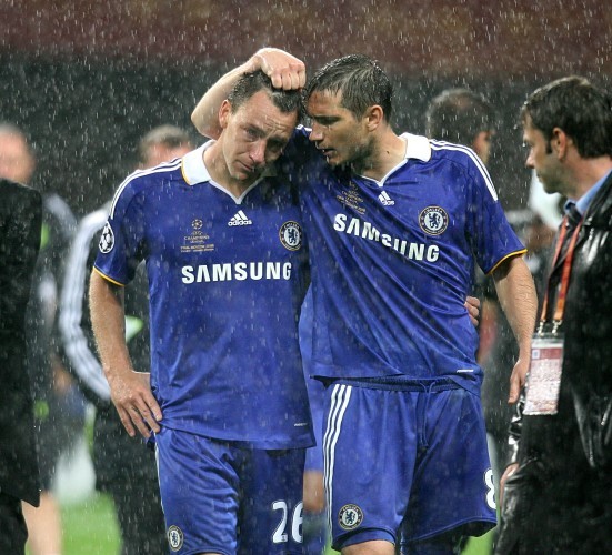 08-09チェルシー CFC CHELSEA(H)#8 ランパート Lampard 半袖 07-08