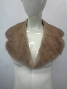 rute- car * mink fur fur *nochi color collar 