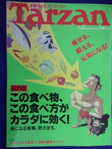 3117 Tarzanターザン No.285 1998年7/22号 この食べ物、食べ方がカラダに効く