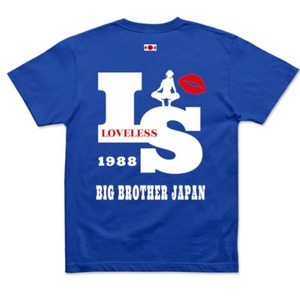 ☆ Ls (Loveless) LS GIRL T-SH (スーパーヘビーウェイト/7.4オンス).COLOR：ROYAL BLUE.SIZE：XS～3XL ≪即決商品≫ ☆