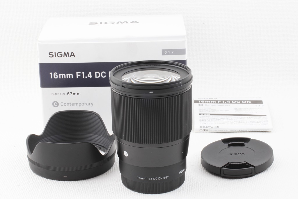 ヤフオク! -sigma 16mm f1.4 dc dnの中古品・新品・未使用品一覧