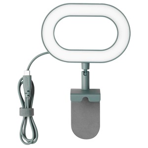 IKEA LED ring light, STANKREGN style light possibility / turquoise postage Y750!