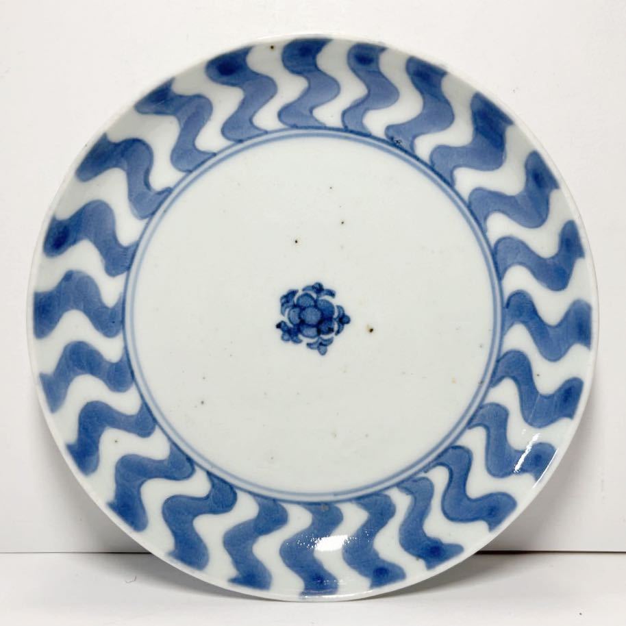 ヤフオク! -「藍九谷 皿」の落札相場・落札価格 買い物代行 古伊万里 藍九谷 鷺 輪花 なます皿 5客 食器