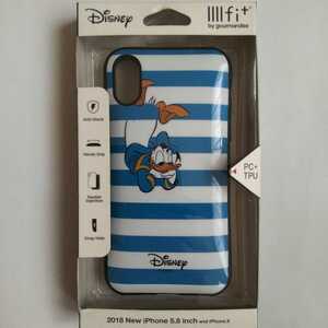 iPhone XS/X for Disney character IIIIfit case i- Fit Donald Duck DN-545B