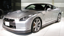 ★NISSAN R35 GTR 前期 カーボン フロント リップ スポイラー OEM型 2008-2011☆_画像2