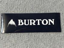 Burton バートン　ステッカー　黒_画像1