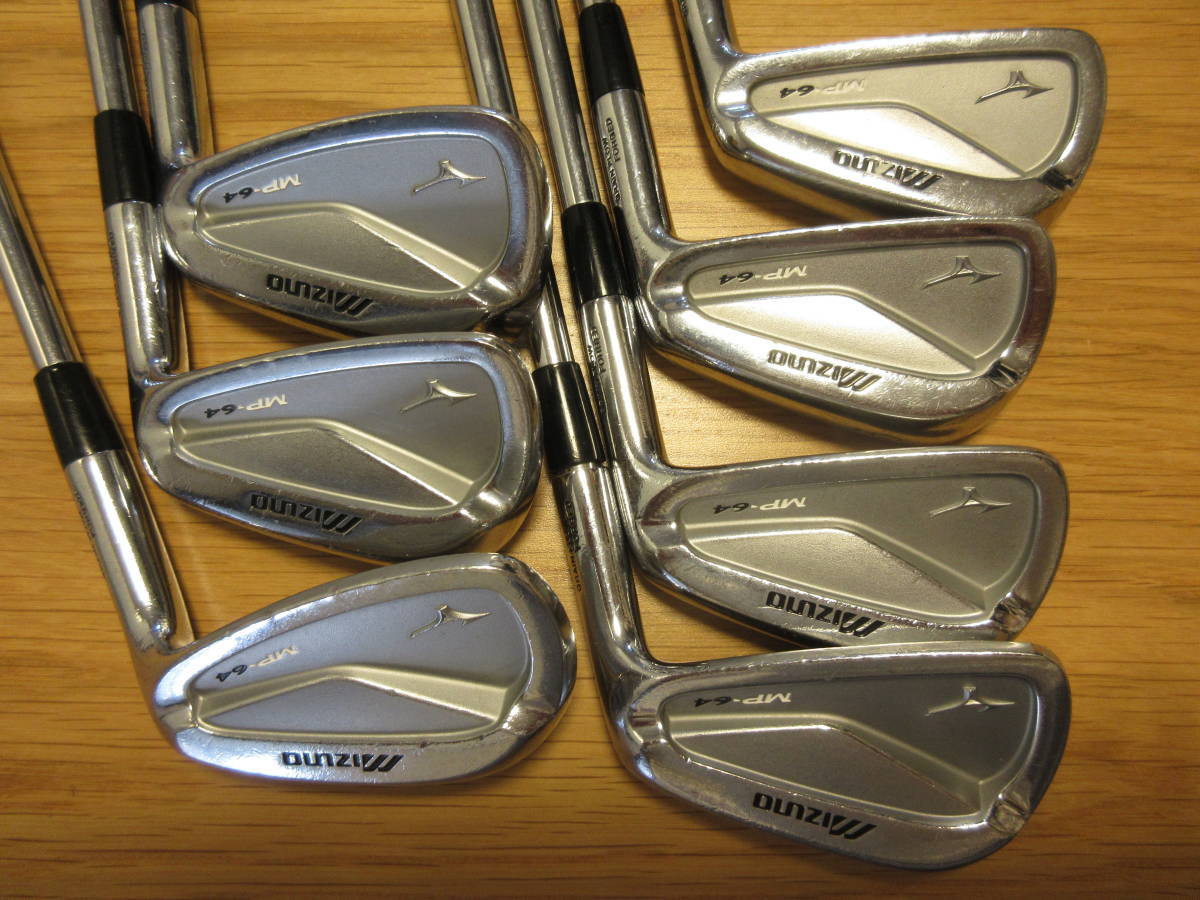 ヤフオク! -「ミズノ アイアン 名器」(アイアン) (男性右きき用)の落札 激安! ミズノMizuno アイアンセット MP64 4-P コンボ R300 7本 クラブ