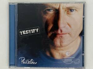 即決CD TESTIFY Phil Collins / フィル・コリンズ / テスティファイ / Can't Stop Loving You Driving Me Crazy / アルバム X17