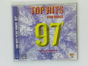即決CD TOP HITS YEAR SONGS 97 / CANDLE IN THE WIND97 BECAUSE YOU LOVED ME SO DE MA COM FREEDOM レア アルバム U04