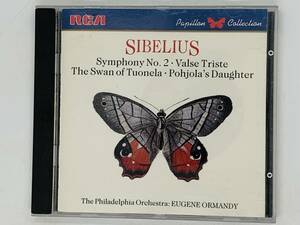即決CD SIBELIUS Symphony No.2 / Valse Triste / The Swan of Tuonela / Pohjola's Daughter / EUGENE ORMANDY RCA R04