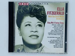 即決CD ポルトガル盤 A JAZZ HOUR WITH ELLA FITZGERALD / The Chick Webb Orchestra / Sing Me A Swing Song / アルバム ジャズ S06