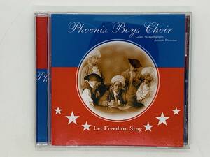 即決CD Phoenix Boys Choir / Let Freedom Sing / Stangelberger / America the Beautiful / アルバム アメリカンソング レア G02